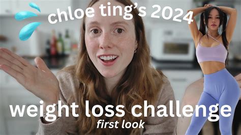 Chloe Ting weight loss 2024